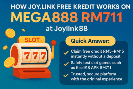 Why Choose Joy.link Free Kredit at Joylink88